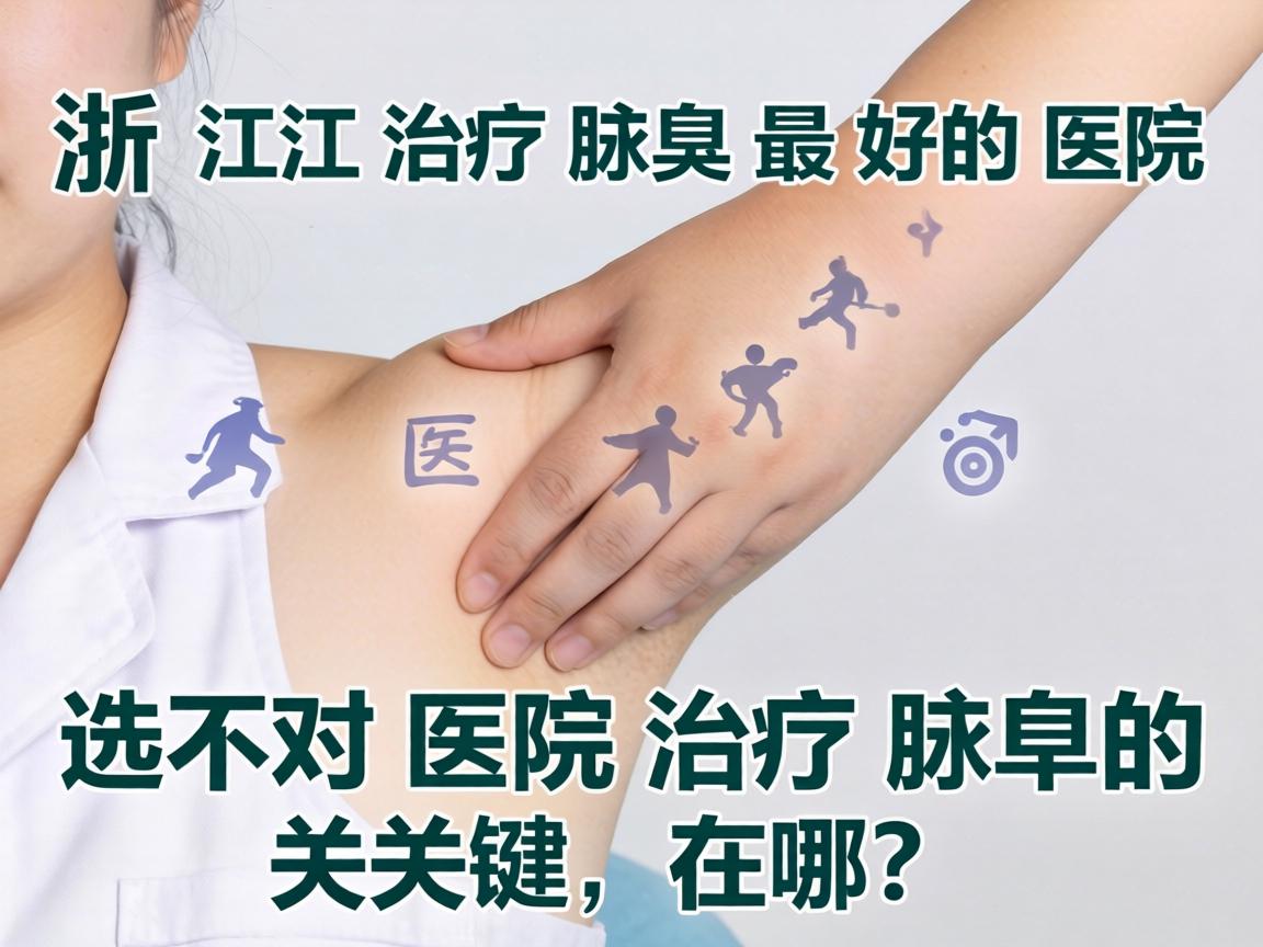 浙江治疗腋臭最好的医院，选对医院治疗腋臭的关键在哪？