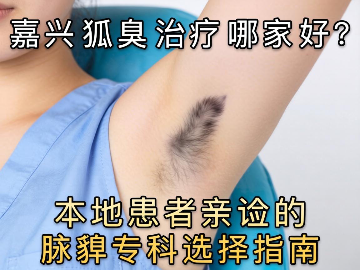 嘉兴狐臭治疗哪家好？本地患者亲测的腋臭专科选择指南