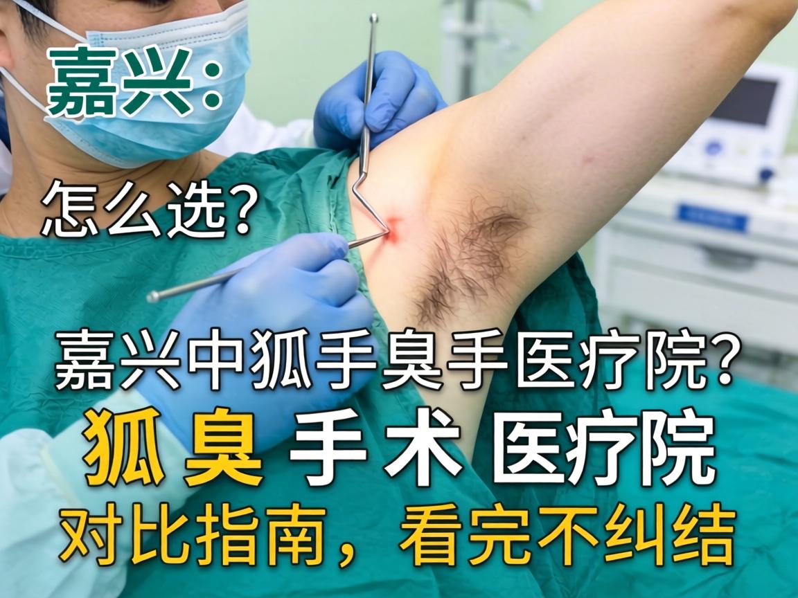 嘉兴狐臭手术医院怎么选？狐臭手术医院对比指南，看完不纠结