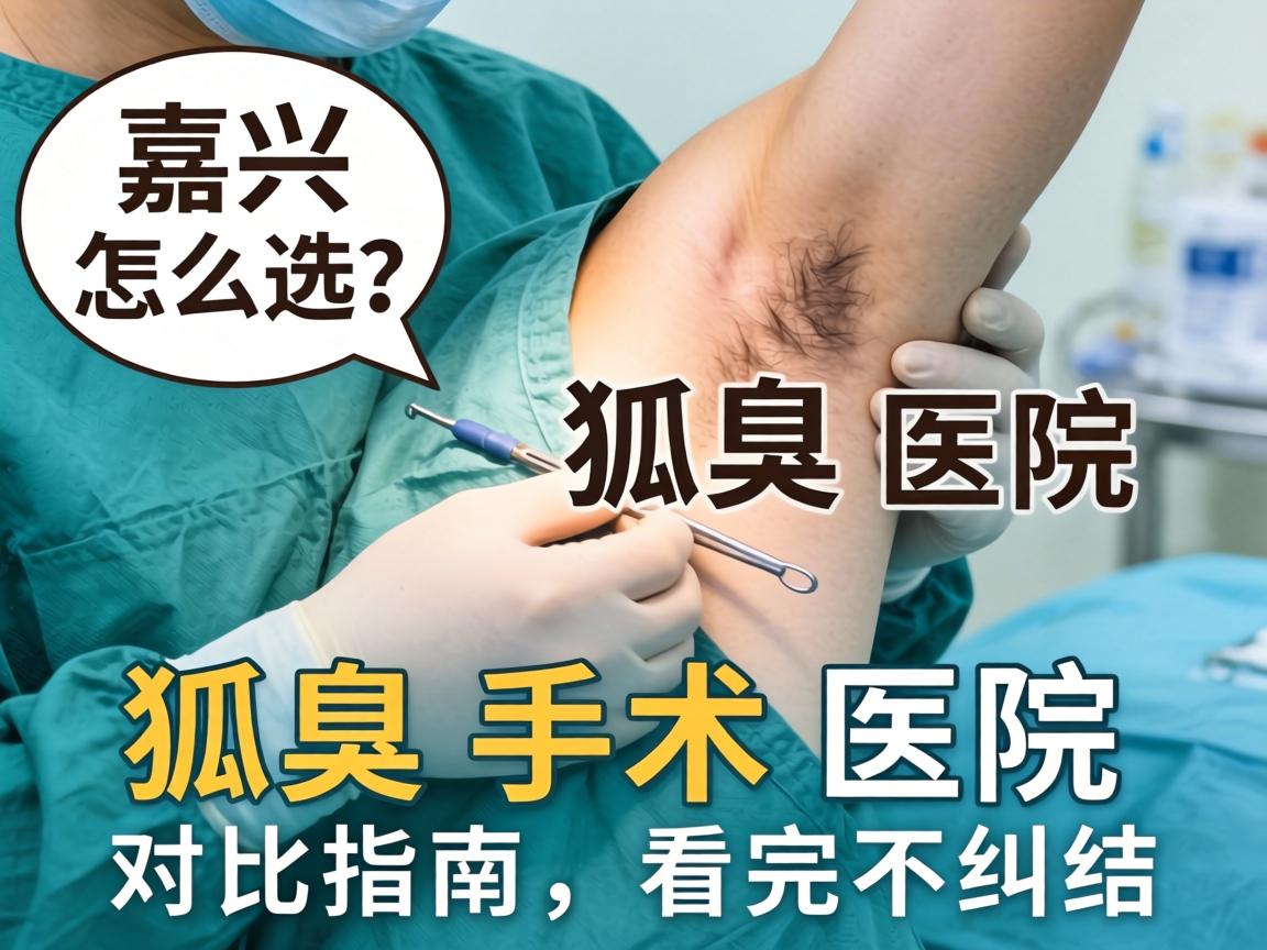 嘉兴狐臭手术医院怎么选？狐臭手术医院对比指南，看完不纠结