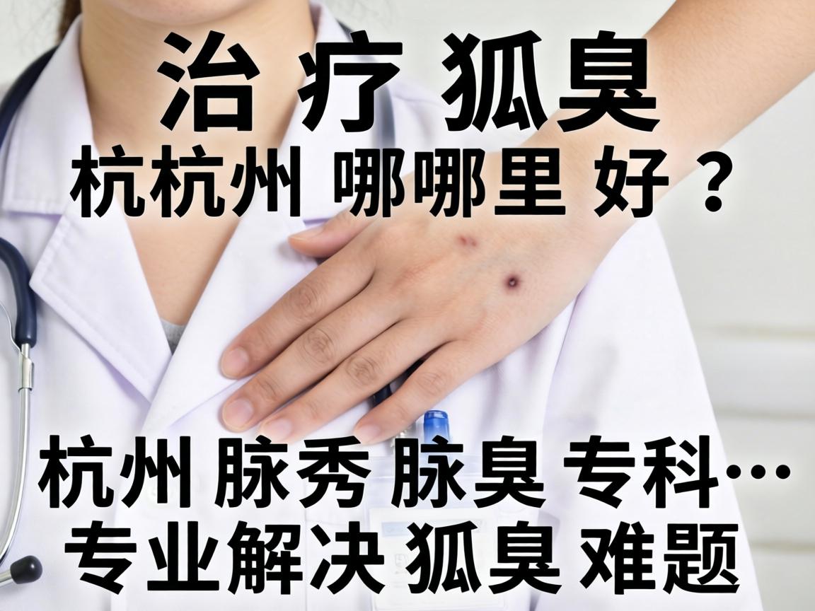 治疗狐臭，杭州哪里好？杭州腋秀腋臭专科，专业解决狐臭难题