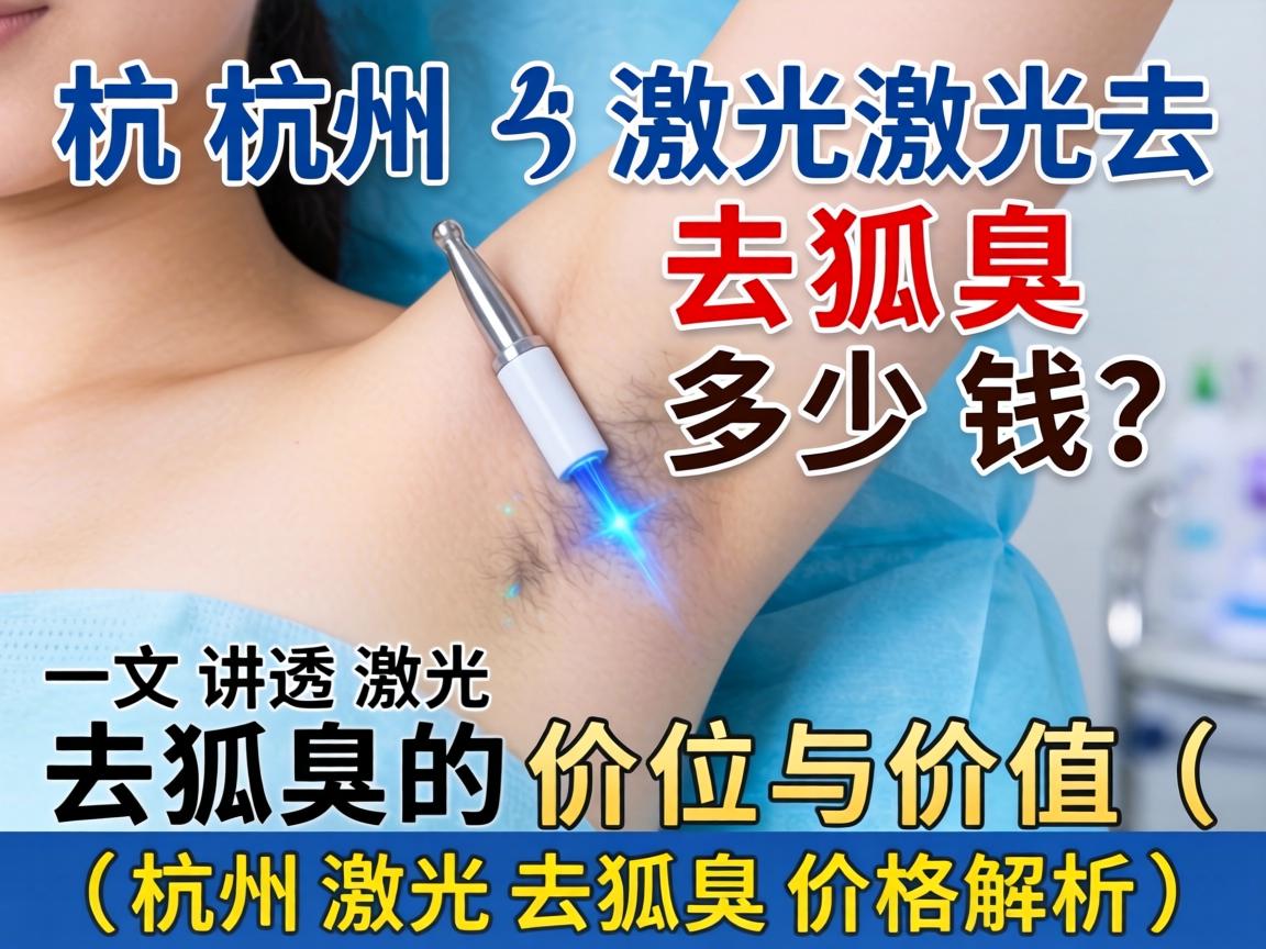 杭州激光去狐臭多少钱？一文讲透激光去狐臭的价位与价值（杭州激光去狐臭价格解析）