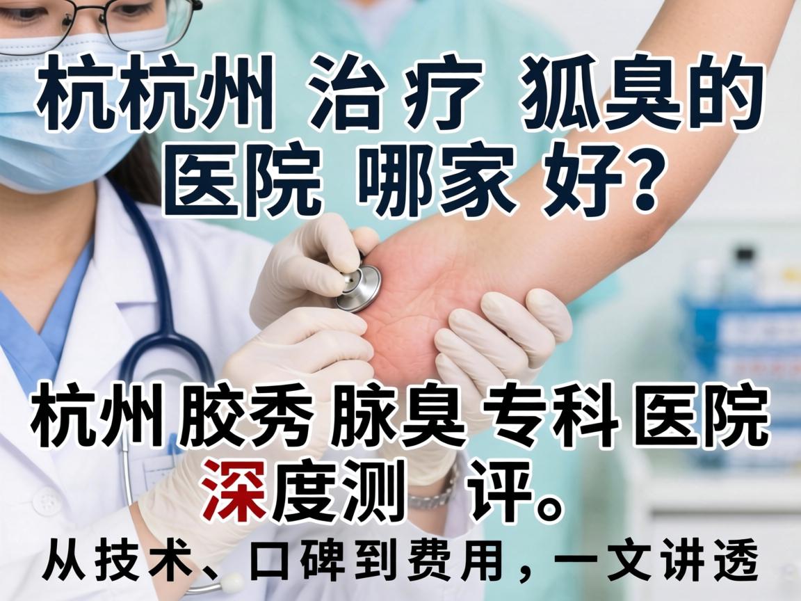 杭州治疗狐臭的医院哪家好？杭州腋秀腋臭专科医院深度测评，从技术、口碑到费用，一文讲透