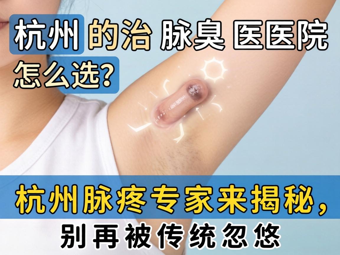 杭州治腋臭医院怎么选？杭州腋臭专家来揭秘，别再被传统忽悠