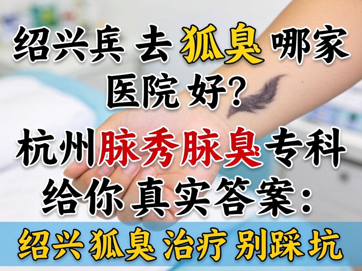 绍兴去狐臭哪家医院好？杭州腋秀腋臭专科给你真实答案，绍兴狐臭治疗别踩坑