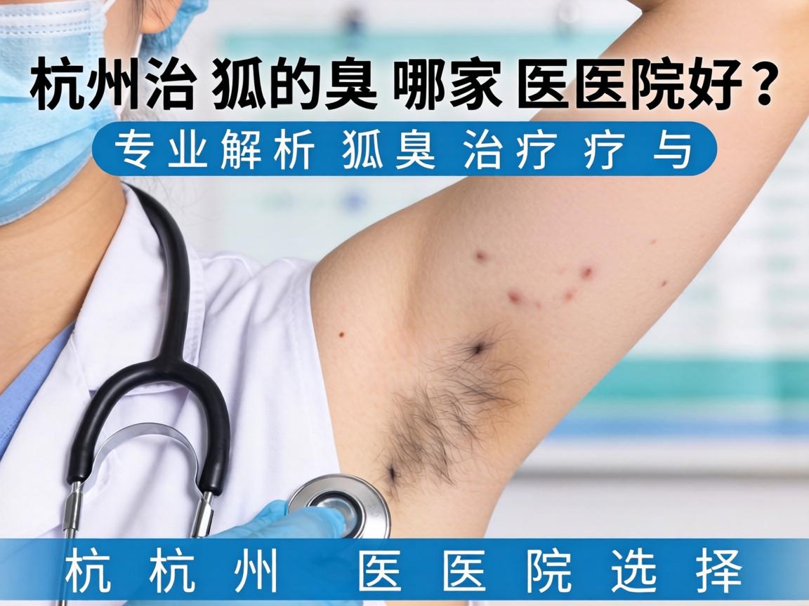 杭州治狐臭哪家医院好？专业解析狐臭治疗与杭州医院选择