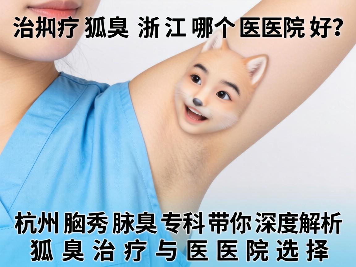 治疗狐臭浙江哪个医院好？杭州腋秀腋臭专科带你深度解析狐臭治疗与医院选择