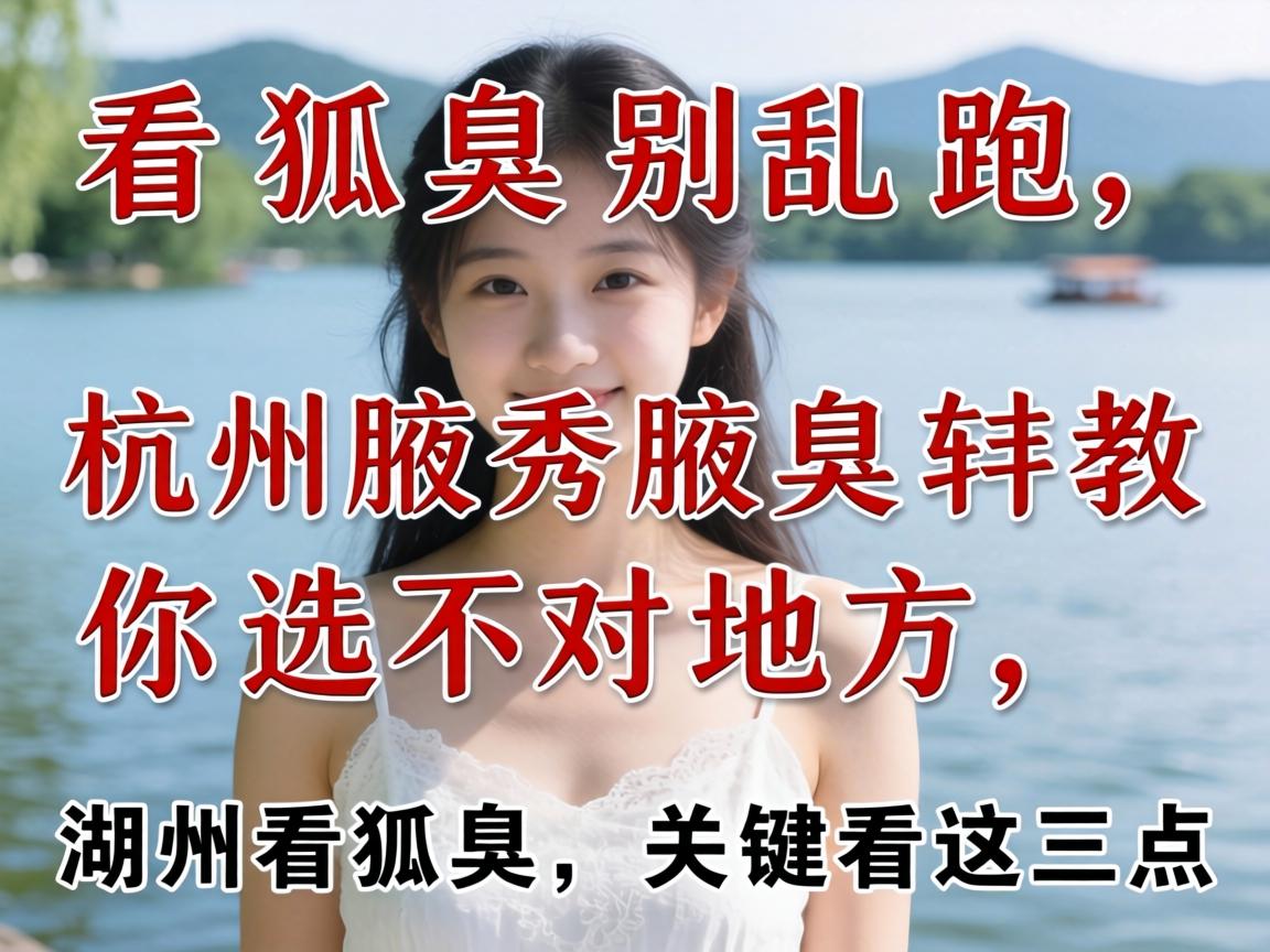 湖州看狐臭别乱跑，杭州腋秀腋臭专科教你选对地方，湖州看狐臭，关键看这三点