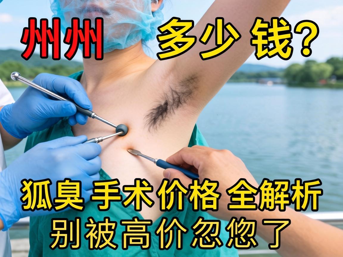湖州狐臭手术多少钱？狐臭手术价格全解析，别被高价忽悠了