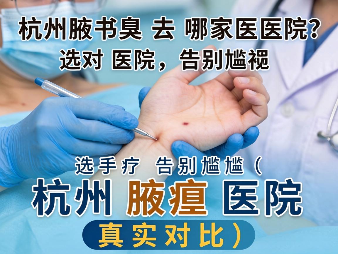 杭州腋臭手术去哪家医院？选对医院，告别尴尬（杭州腋臭医院真实对比）