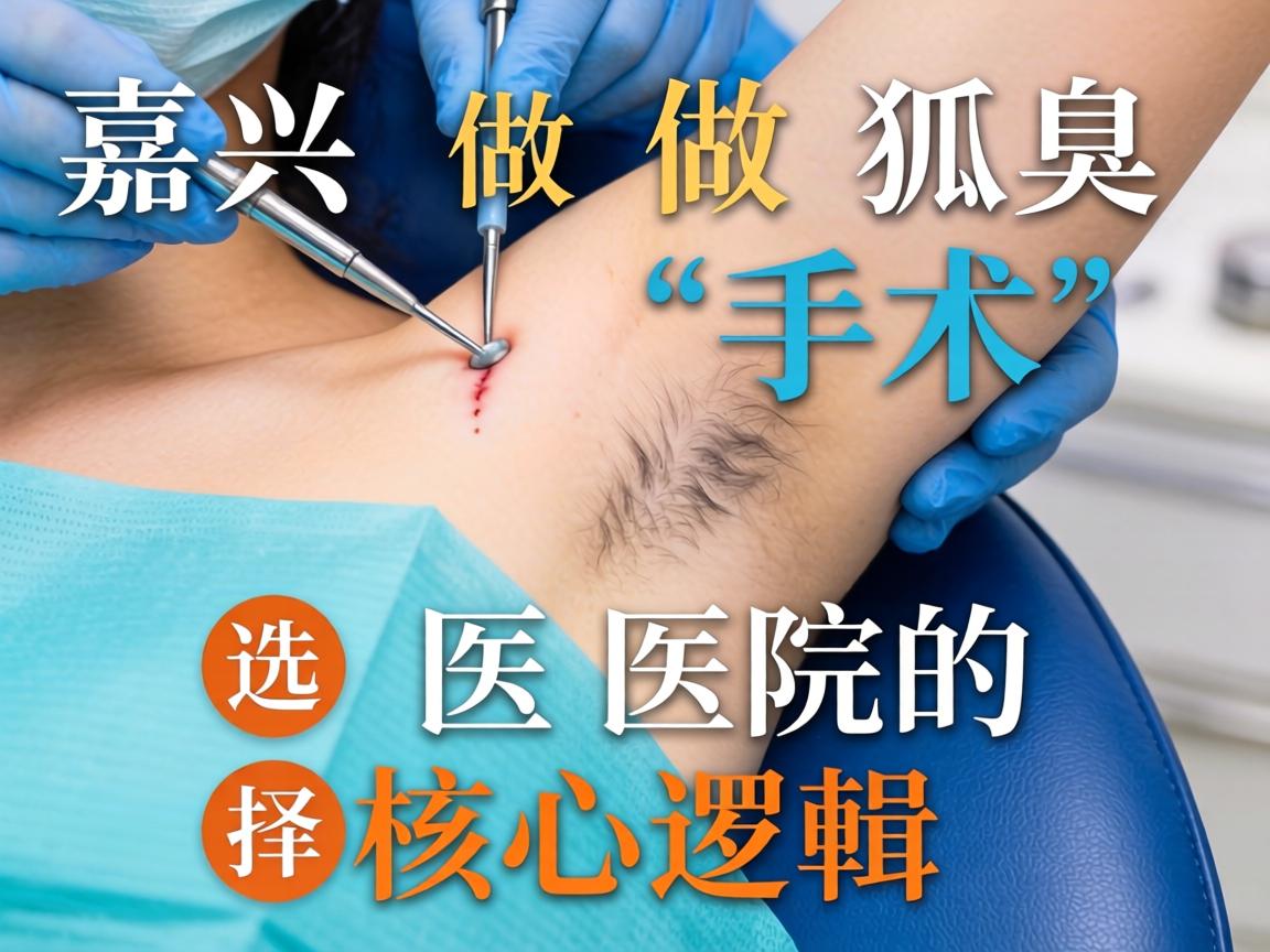 一、嘉兴做狐臭手术，选择医院的核心逻辑