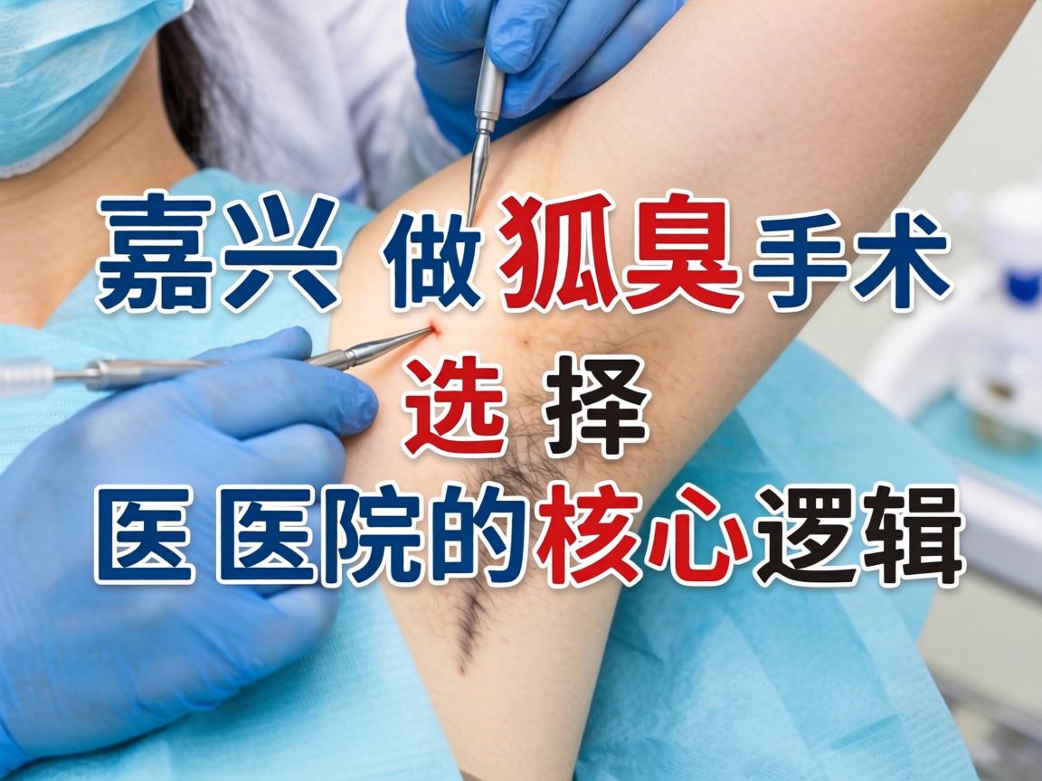 一、嘉兴做狐臭手术，选择医院的核心逻辑
