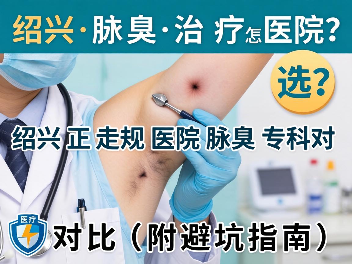 绍兴腋臭治疗医院怎么选？绍兴正规医院腋臭专科对比（附避坑指南）