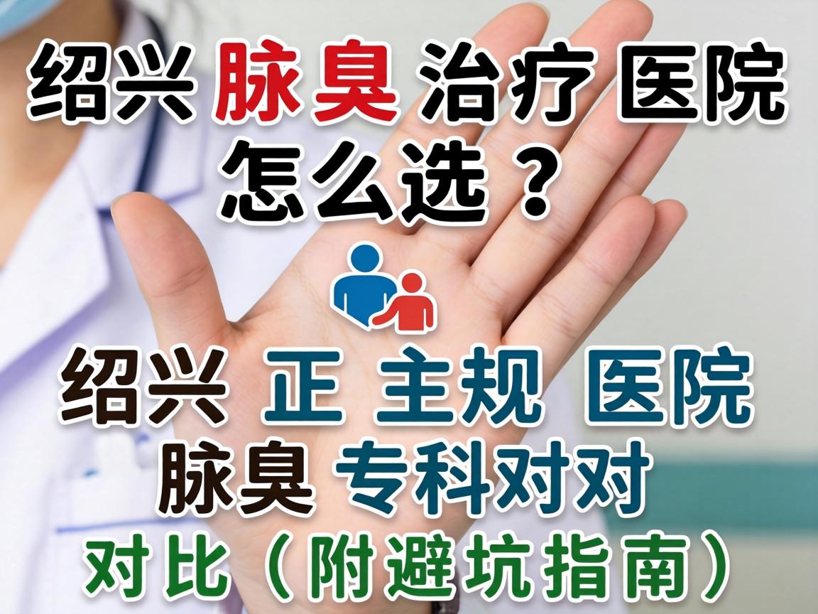 绍兴腋臭治疗医院怎么选？绍兴正规医院腋臭专科对比（附避坑指南）