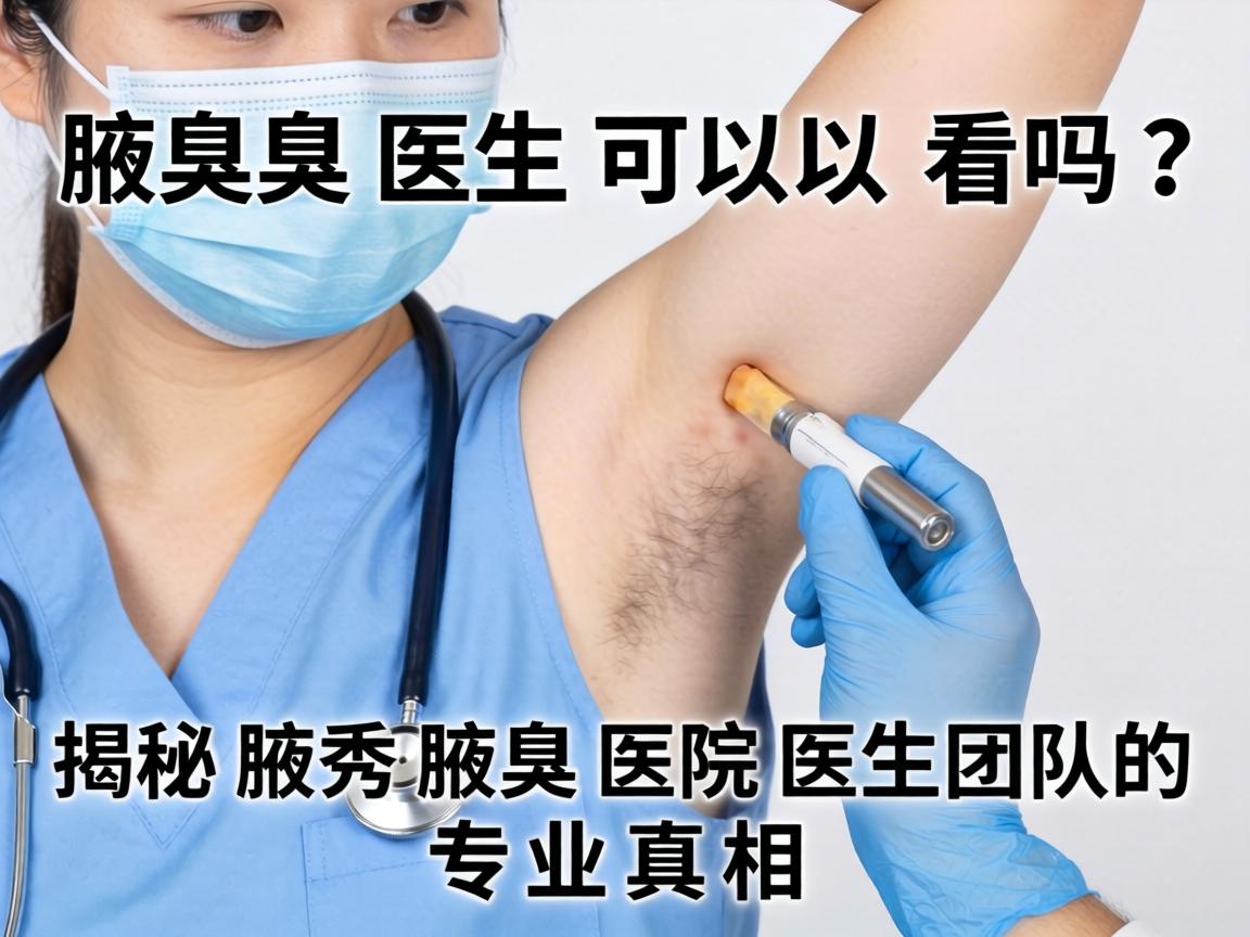 腋臭医生可以看吗？揭秘腋秀腋臭医院医生团队的专业真相