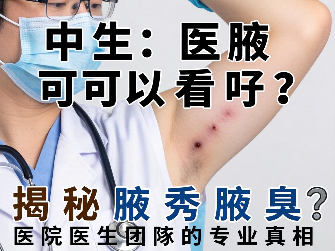 腋臭医生可以看吗？揭秘腋秀腋臭医院医生团队的专业真相