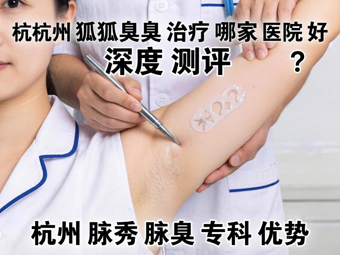 杭州狐臭治疗哪家医院好？深度测评杭州腋秀腋臭专科优势