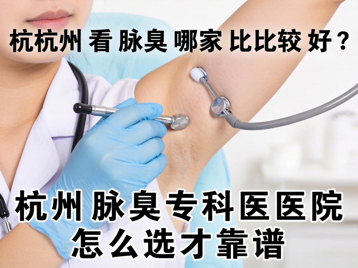 杭州看腋臭哪家比较好？杭州腋臭专科医院怎么选才靠谱？