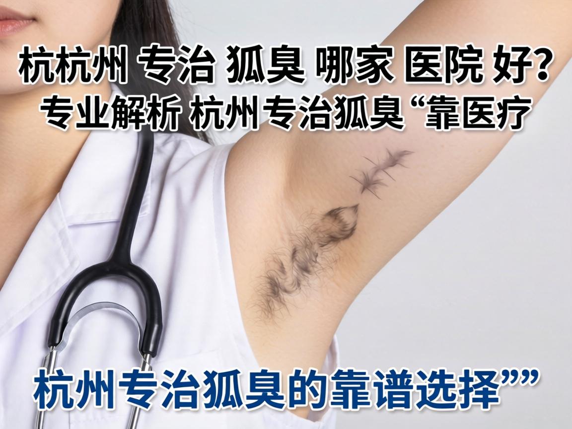 杭州专治狐臭哪家医院好？专业解析杭州专治狐臭的靠谱选择