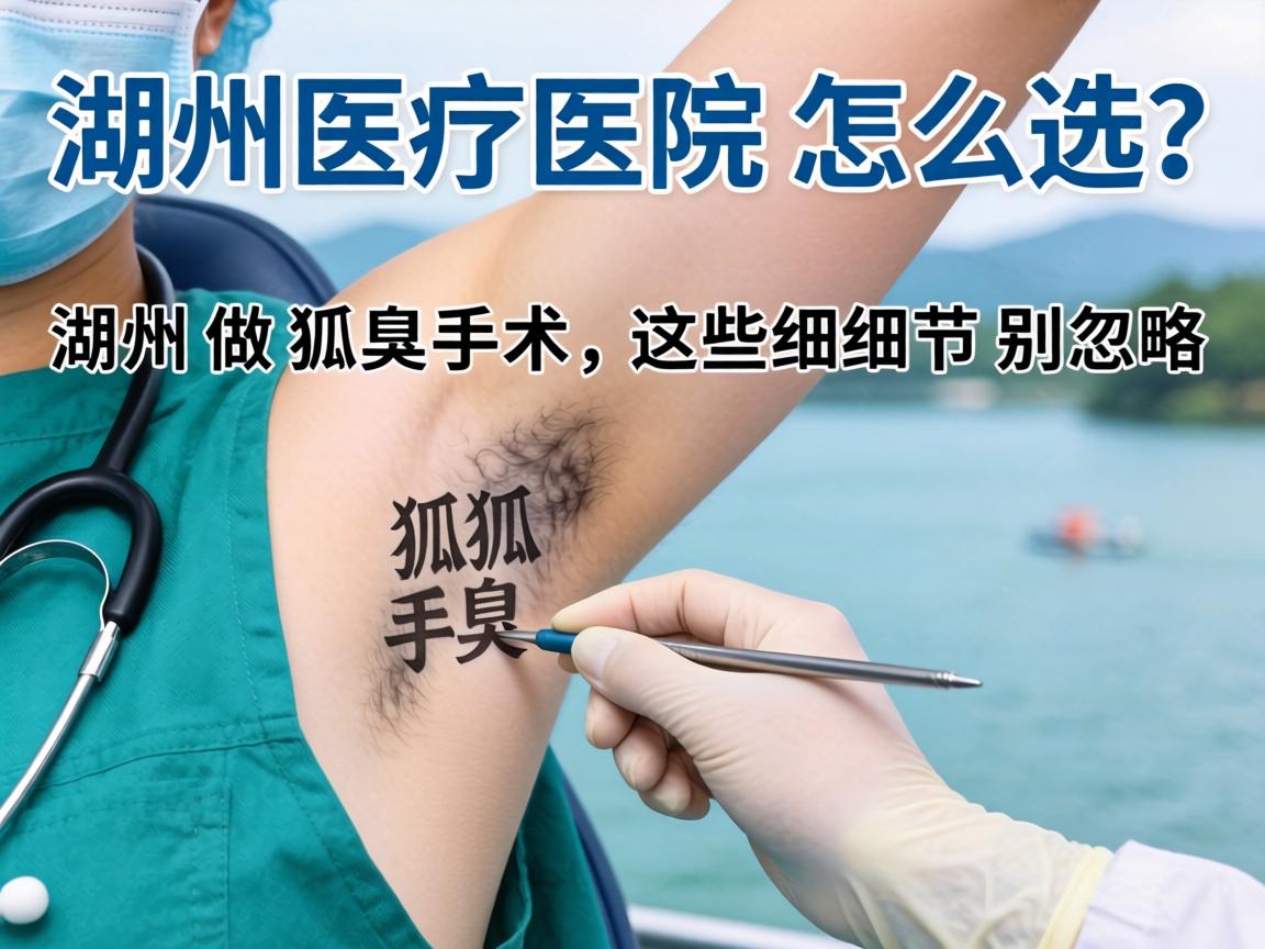 狐臭手术湖州医院怎么选？湖州做狐臭手术，这些细节别忽略