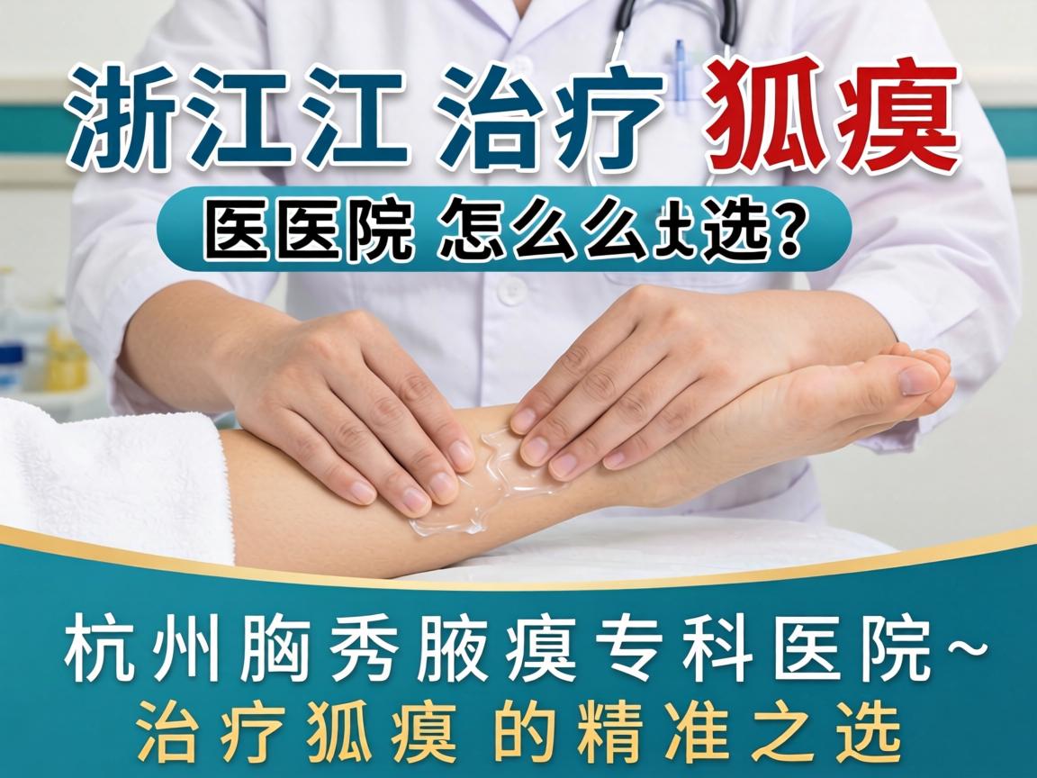 浙江治疗狐臭医院怎么选？杭州腋秀腋臭专科医院，治疗狐臭的精准之选
