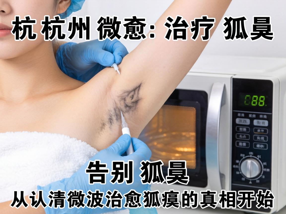 杭州微波治疗狐臭，告别狐臭，从认清微波治愈狐臭的真相开始