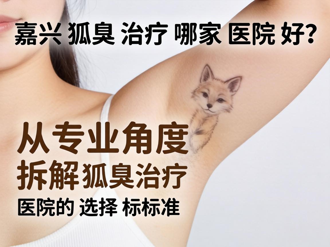 嘉兴狐臭治疗哪家医院好？从专业角度拆解狐臭治疗医院的选择标准