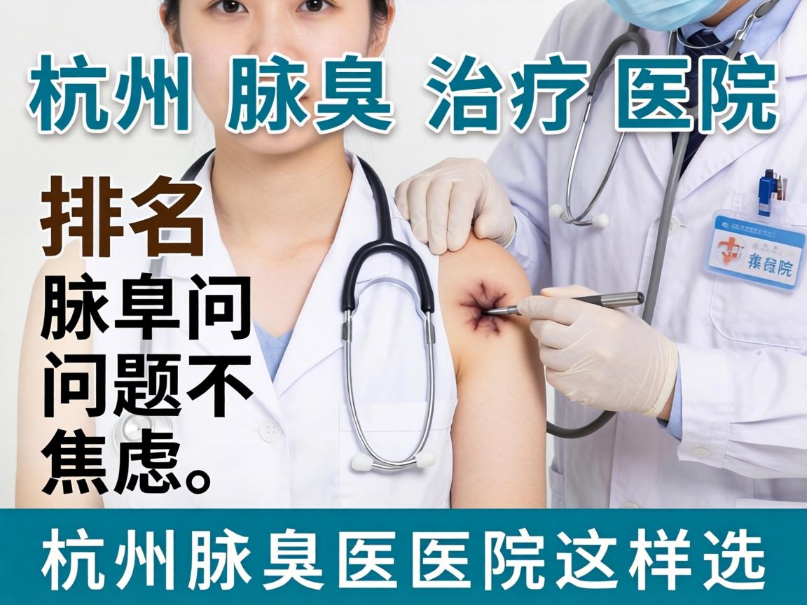杭州腋臭治疗医院排名，腋臭问题不焦虑，杭州腋臭医院这样选