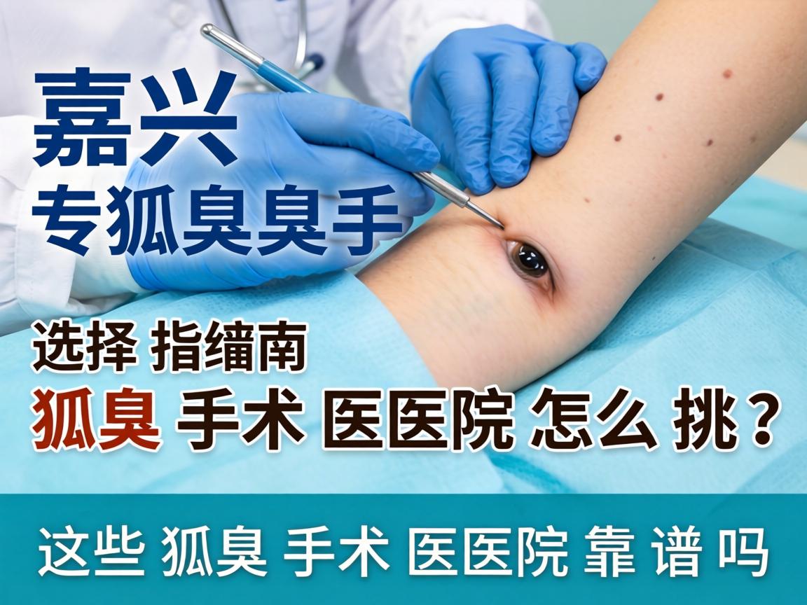 嘉兴狐臭手术医院选择指南，狐臭手术医院怎么挑？这些狐臭手术医院靠谱吗？