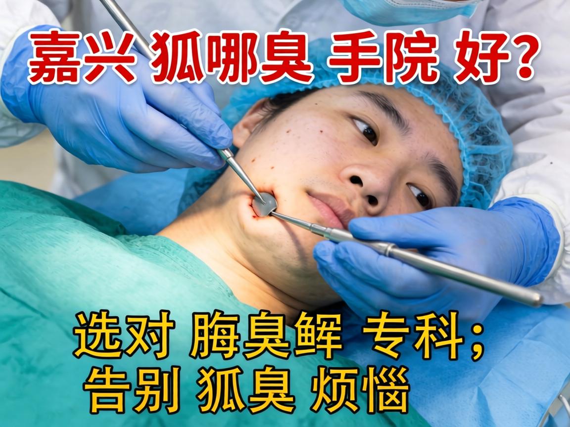 嘉兴狐臭手术哪家医院好？选对腋臭专科，告别狐臭烦恼