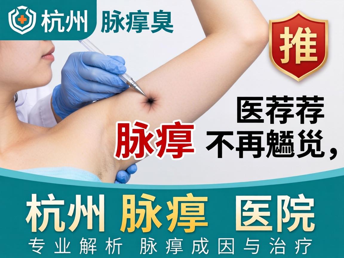 杭州腋臭医院推荐，腋臭不再尴尬，杭州腋臭医院专业解析腋臭成因与治疗