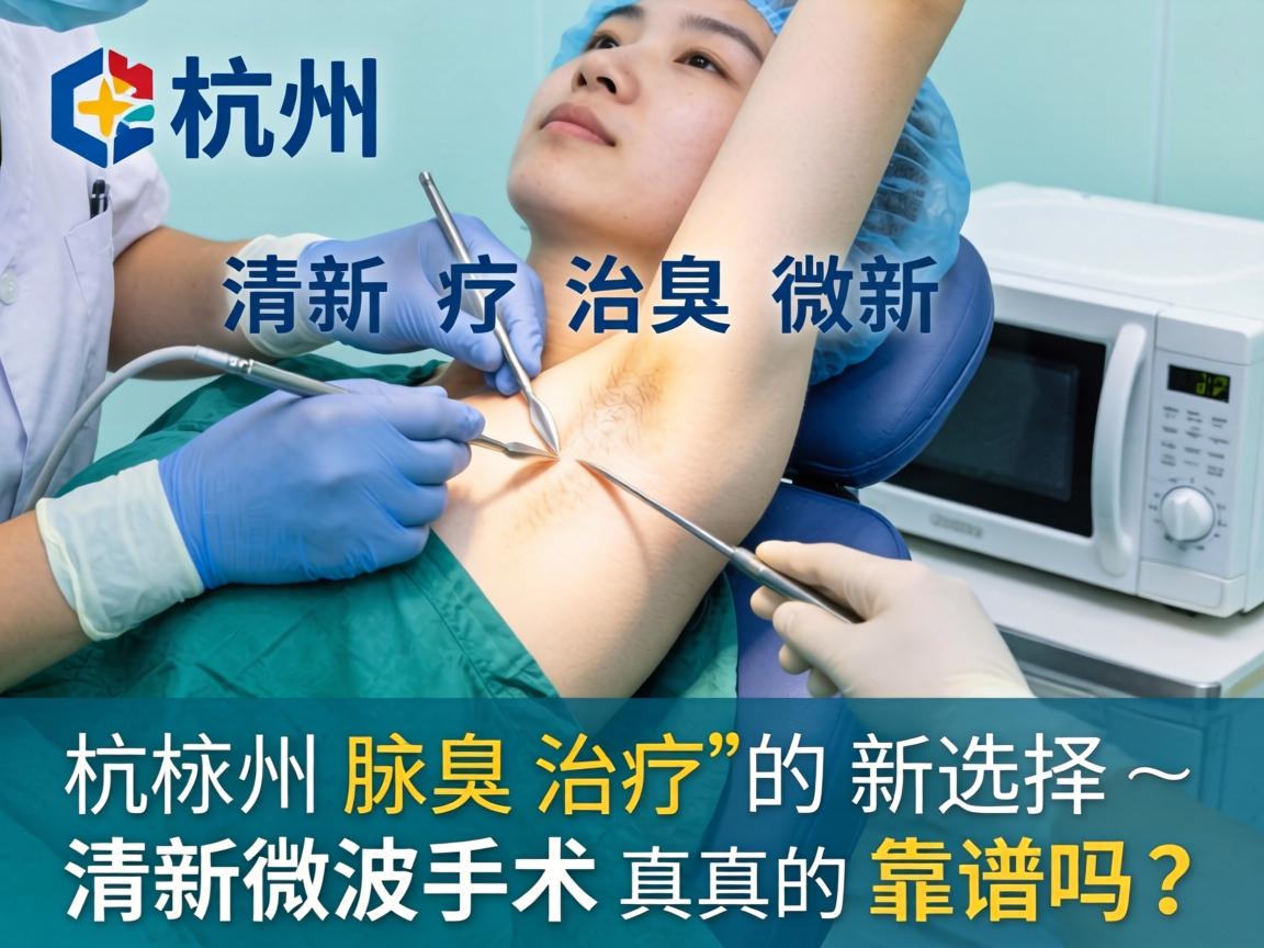 杭州腋臭清新微波手术,杭州腋臭治疗的新选择,清新微波手术真的靠谱吗? 杭州腋臭清新微波手术,杭州腋臭治疗的新选择,清新微波手术真的靠谱吗?