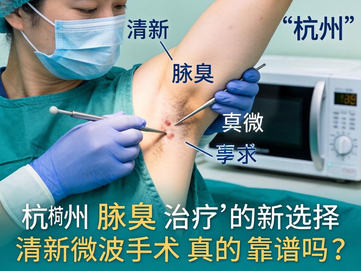 杭州腋臭清新微波手术,杭州腋臭治疗的新选择,清新微波手术真的靠谱吗? 杭州腋臭清新微波手术,杭州腋臭治疗的新选择,清新微波手术真的靠谱吗?