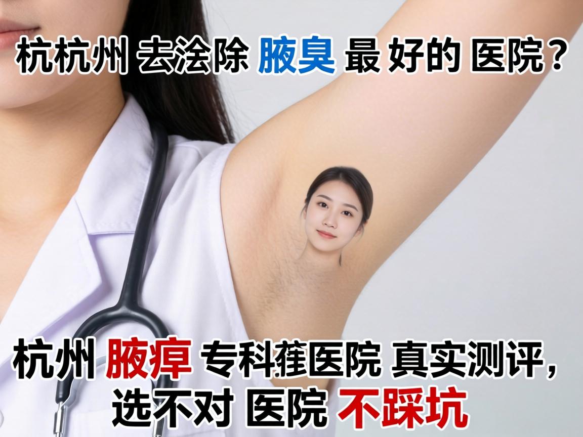 杭州去除腋臭最好的医院？杭州腋臭专科医院真实测评，选对医院不踩坑