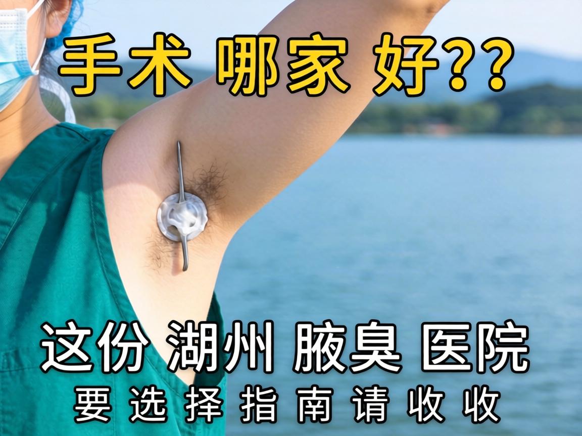 湖州腋臭手术哪家好？这份湖州腋臭医院选择指南请收好