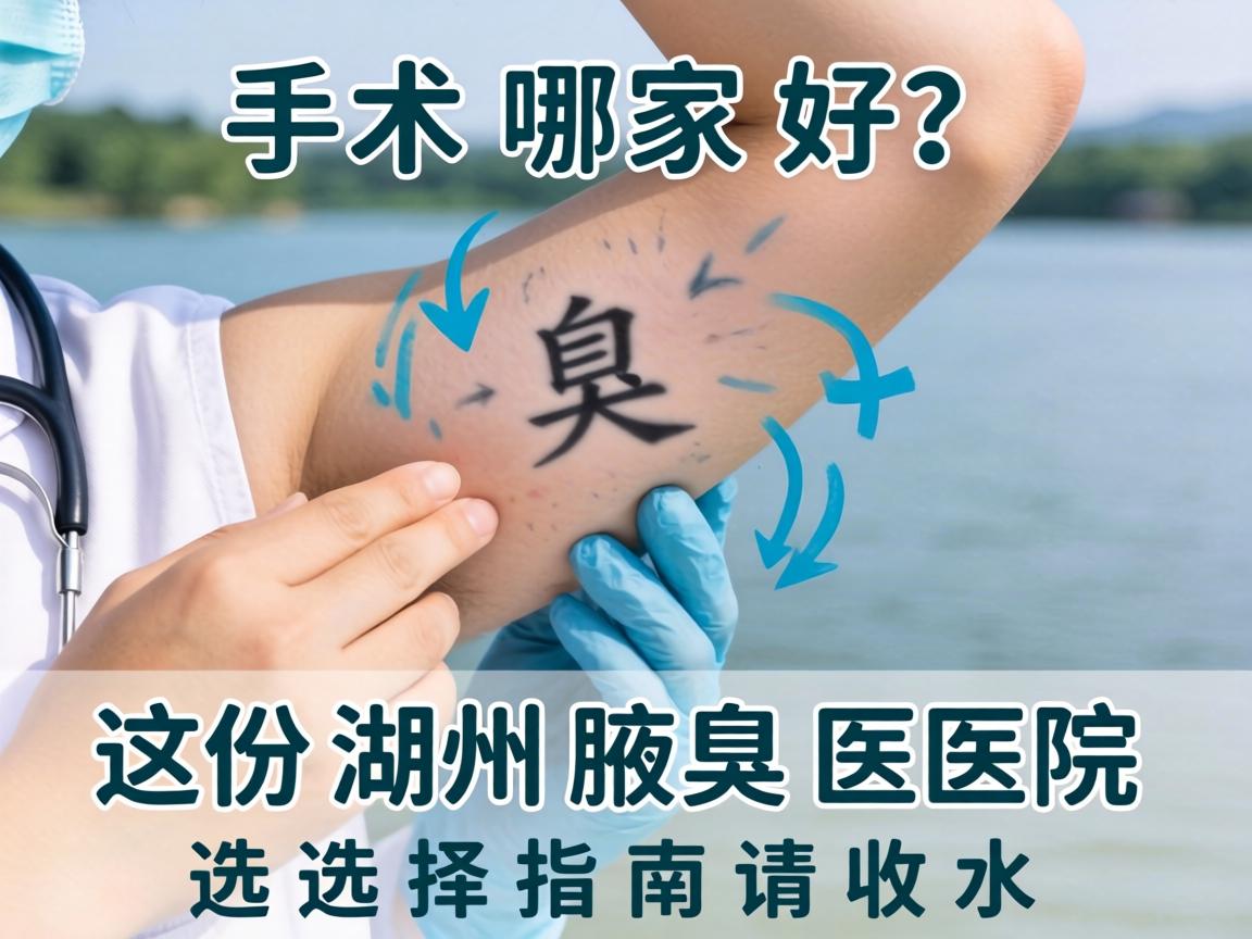 湖州腋臭手术哪家好？这份湖州腋臭医院选择指南请收好