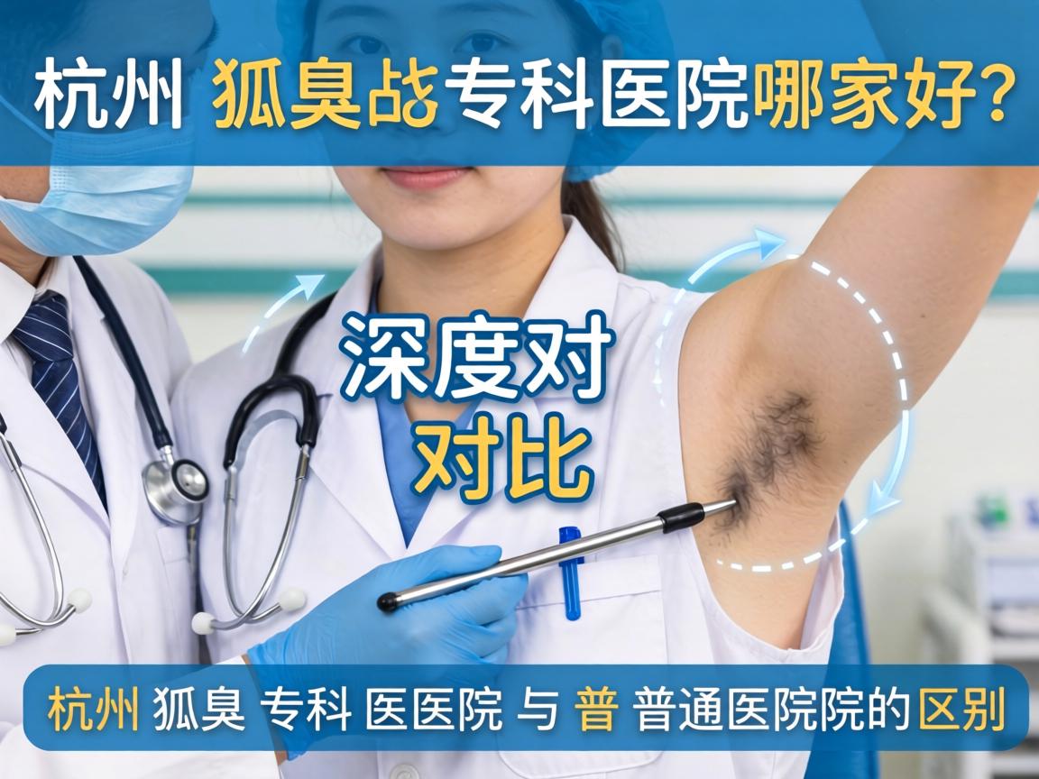 杭州狐臭专科医院哪家好?深度对比杭州狐臭专科医院与普通医院的区别 杭州狐臭专科医院哪家好?深度对比杭州狐臭专科医院与普通医院的区别