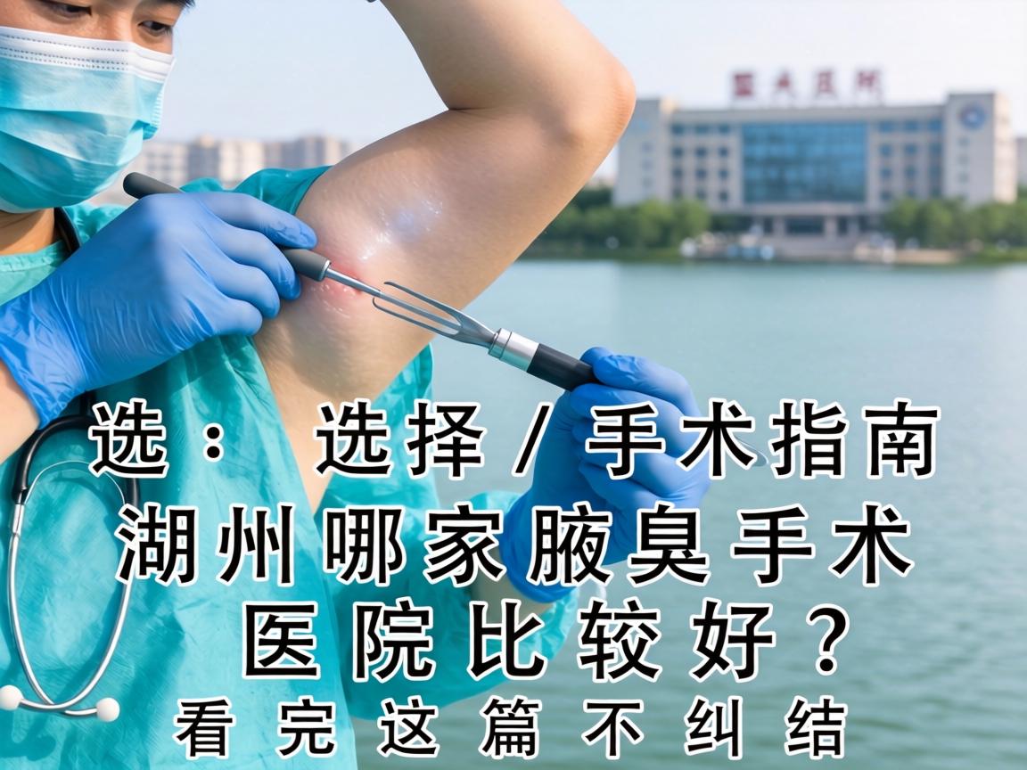 湖州腋臭手术医院选择指南，湖州哪家腋臭手术医院比较好？看完这篇不纠结