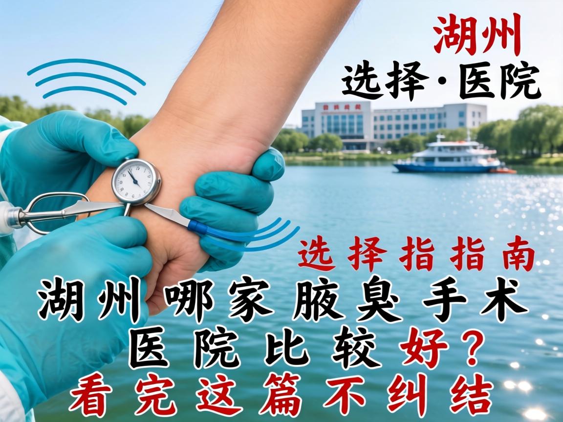 湖州腋臭手术医院选择指南，湖州哪家腋臭手术医院比较好？看完这篇不纠结