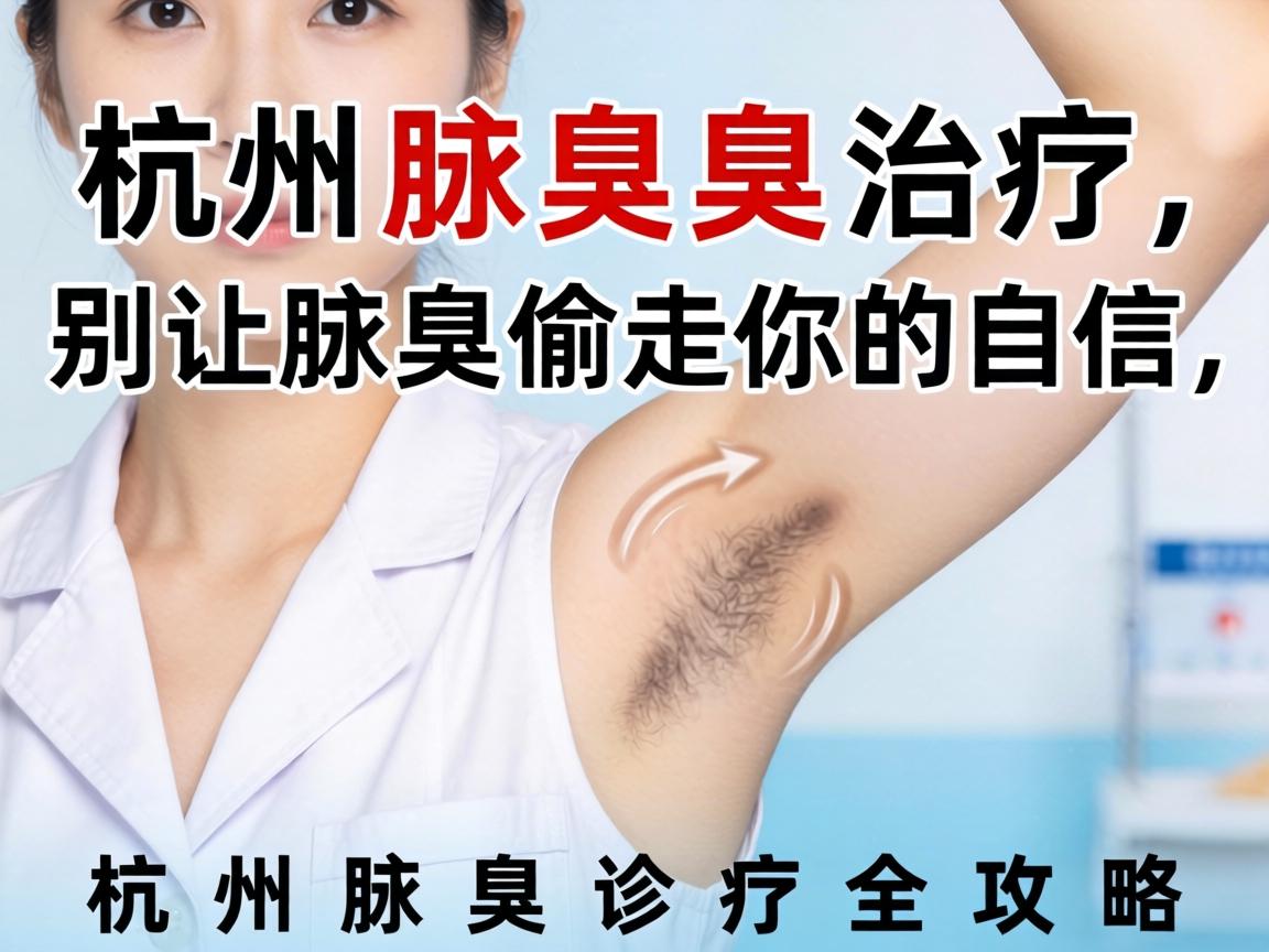 杭州腋臭治疗，别让腋臭偷走你的自信，杭州腋臭诊疗全攻略