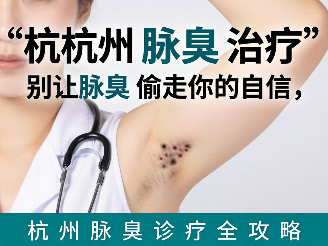 杭州腋臭治疗，别让腋臭偷走你的自信，杭州腋臭诊疗全攻略