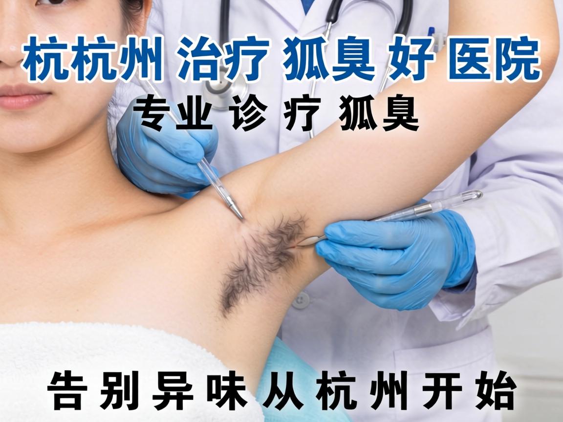 杭州治疗狐臭好医院，专业诊疗狐臭，告别异味从杭州开始