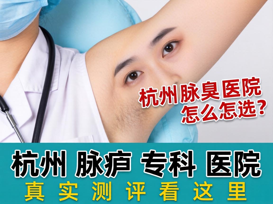 杭州腋臭医院怎么选？杭州腋臭专科医院真实测评看这里