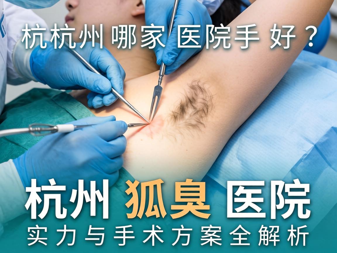 杭州狐臭手术哪家医院好？杭州狐臭医院实力与手术方案全解析