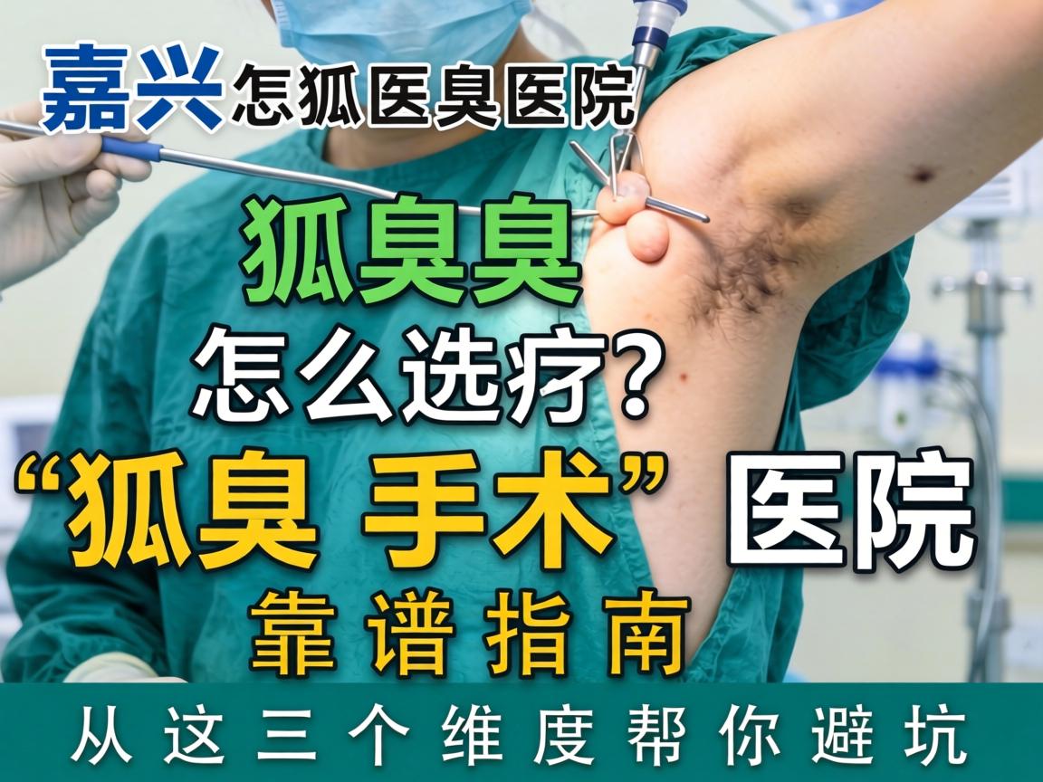 嘉兴狐臭手术医院怎么选？狐臭手术医院靠谱指南，从这三个维度帮你避坑