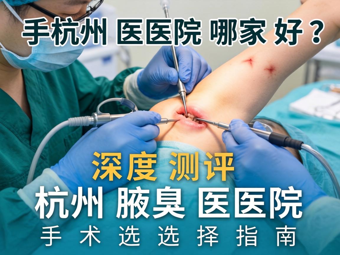 杭州腋臭手术医院哪家好？深度测评杭州腋臭医院手术选择指南
