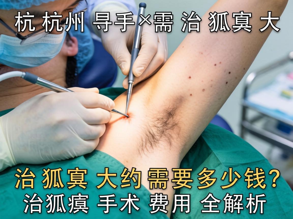 杭州手术治狐臭大约需要多少钱？治狐臭手术费用全解析