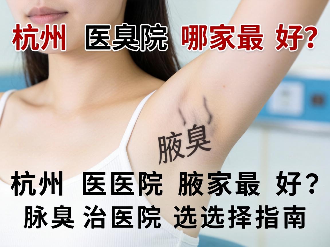 杭州腋臭医院哪家最好?腋臭治疗医院选择指南 杭州腋臭医院哪家最好?腋臭治疗医院选择指南