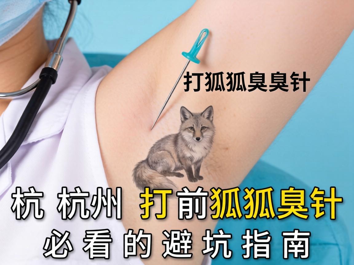 杭州打狐臭针，打狐臭针前必看的避坑指南