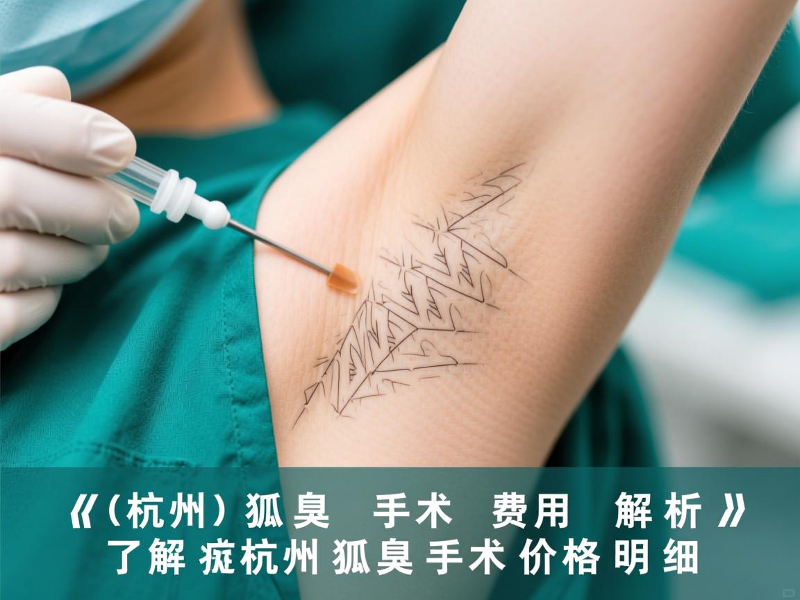 杭州狐臭手术费用解析,了解杭州狐臭手术价格明细 杭州狐臭手术费用解析,了解杭州狐臭手术价格明细